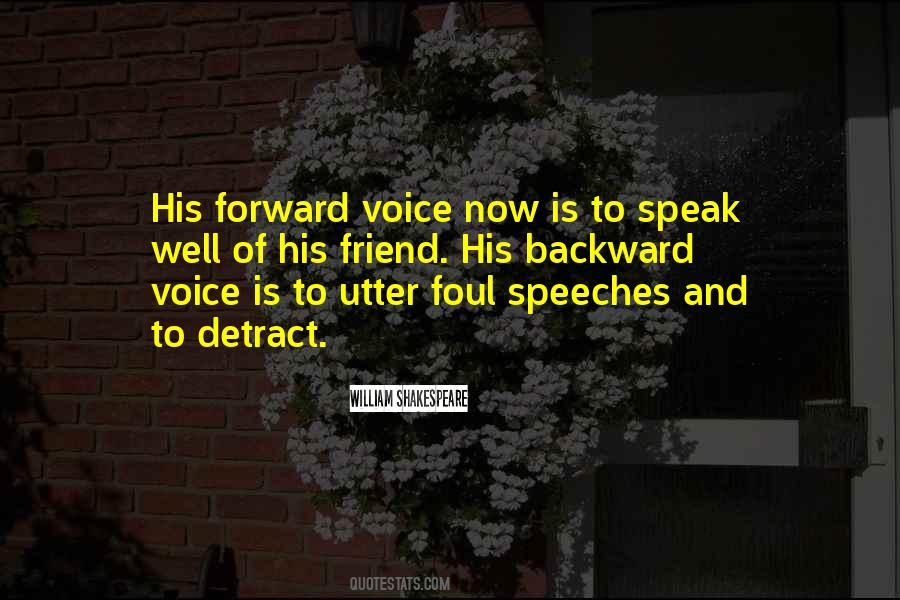 Voice And Speech Quotes #699830