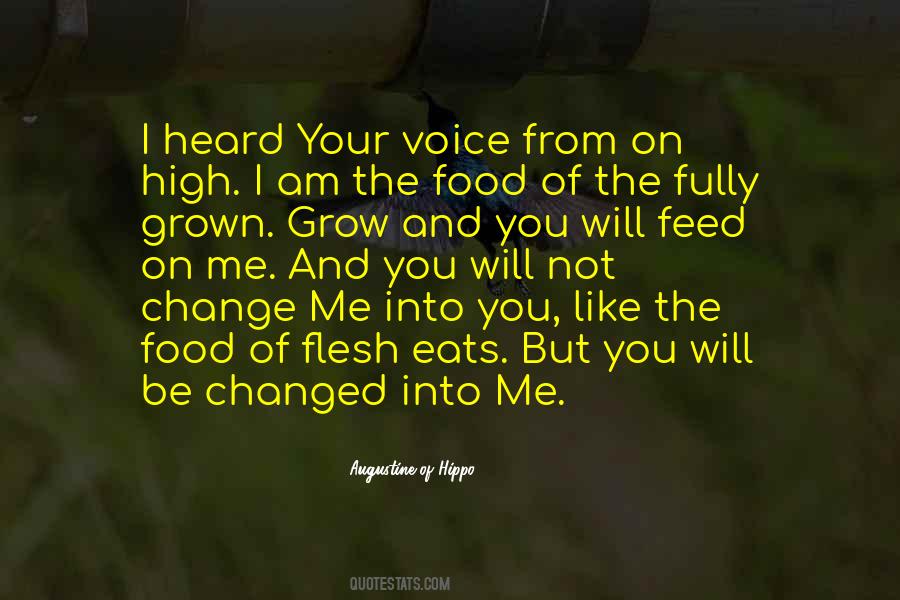 Voice Of Change Quotes #428233