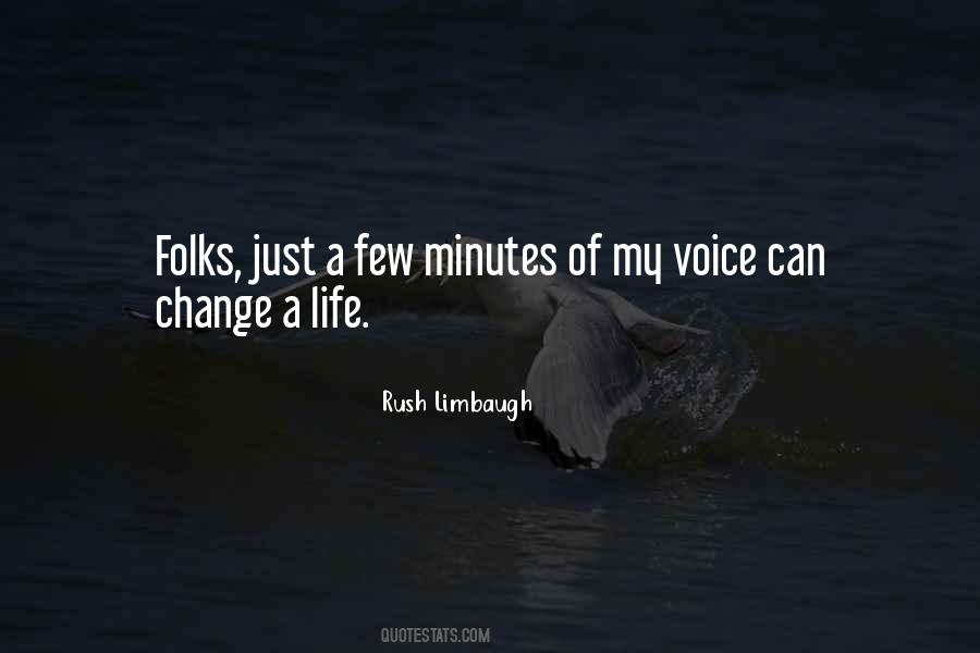 Voice Of Change Quotes #768400