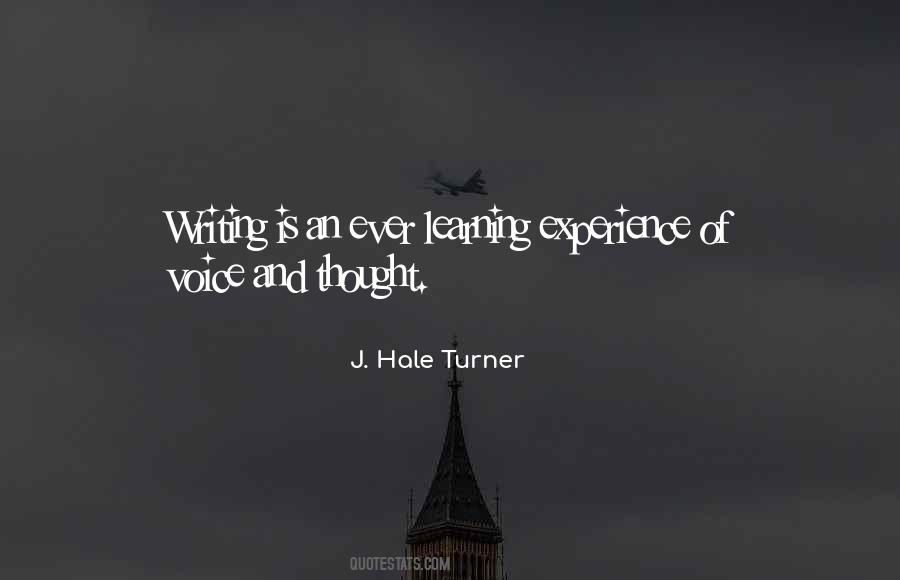 Voice Of Experience Quotes #1157666