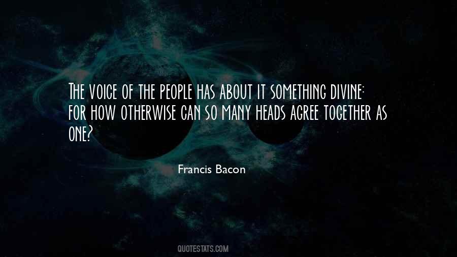 Voice Of Many Quotes #1016677