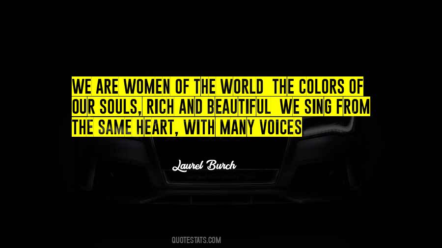 Voice Of Many Quotes #1335780