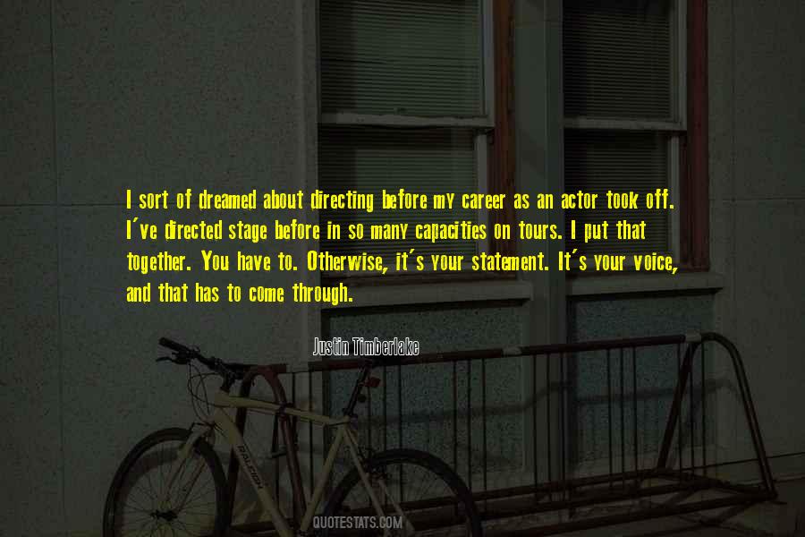 Voice Of Many Quotes #218058