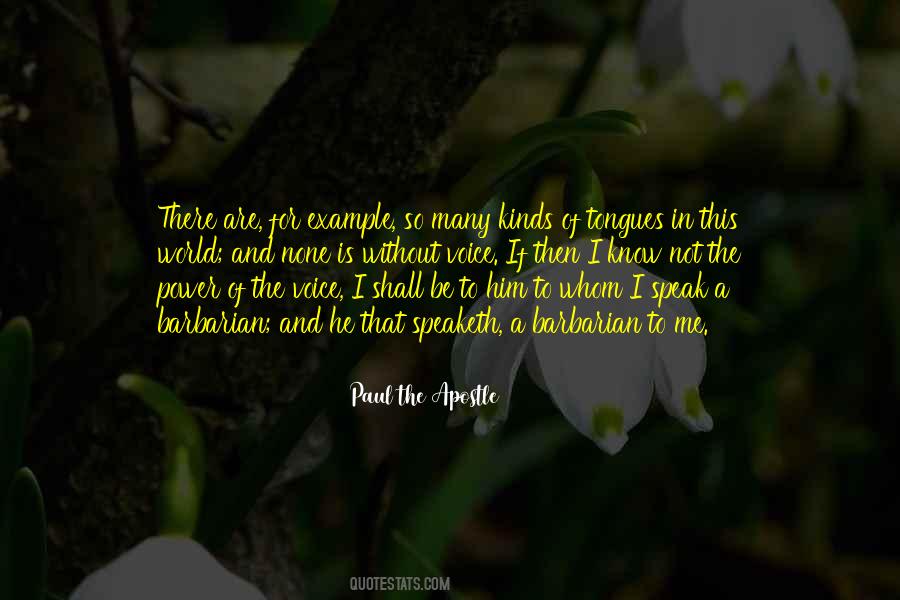 Voice Of Many Quotes #373732