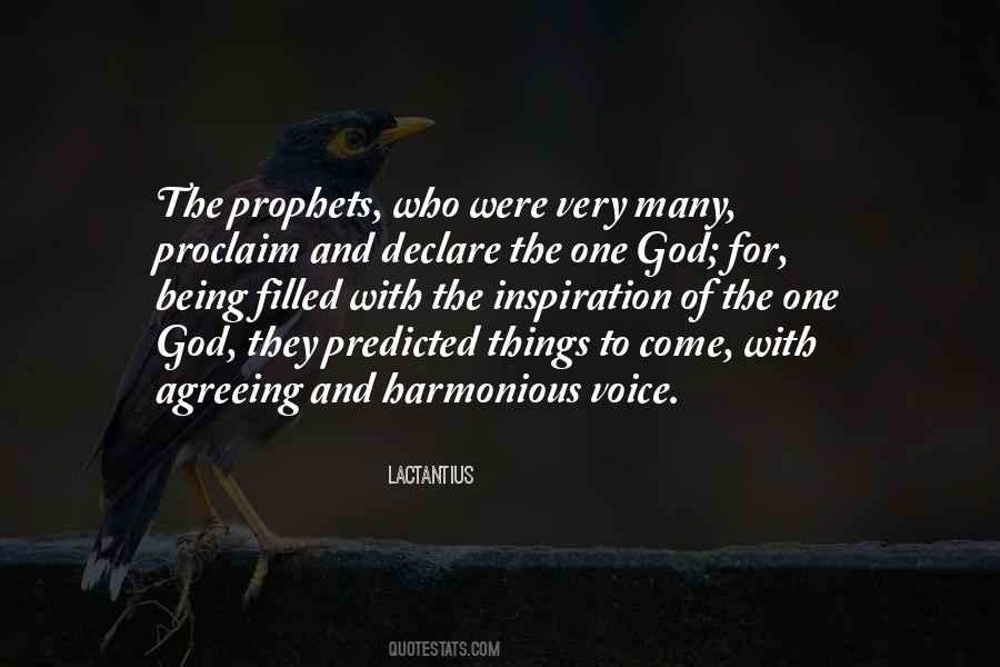 Voice Of Many Quotes #522567