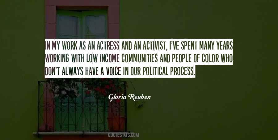 Voice Of Many Quotes #603713