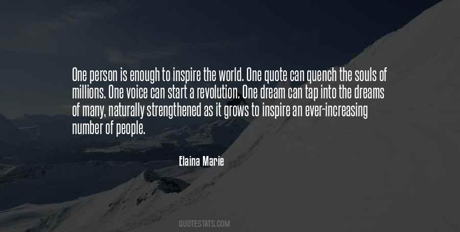 Voice Of Many Quotes #983239
