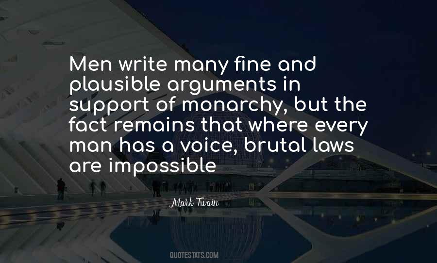 Voice Of Many Quotes #984205