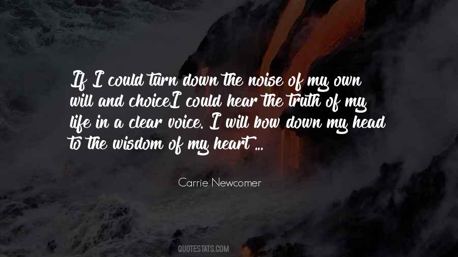 Voice Of My Heart Quotes #192236