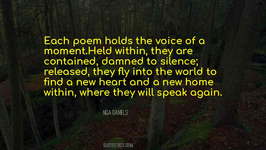 Voice Of Silence Quotes #1096883 Voice Of Silence Quotes #1096883