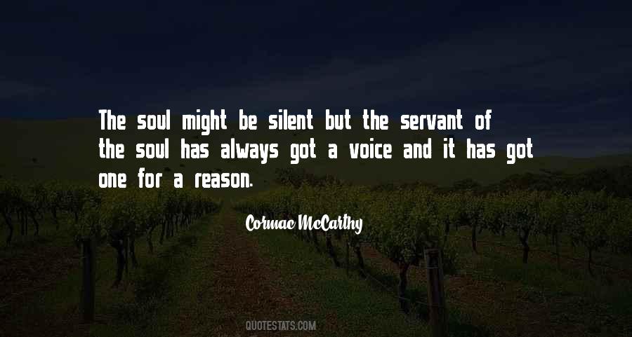 Voice Of Silence Quotes #433636