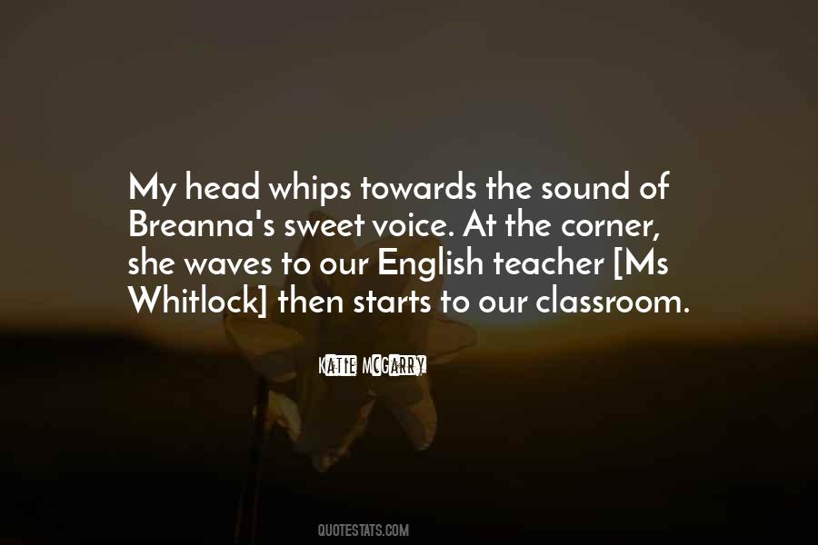 Voice Teacher Quotes #1839872