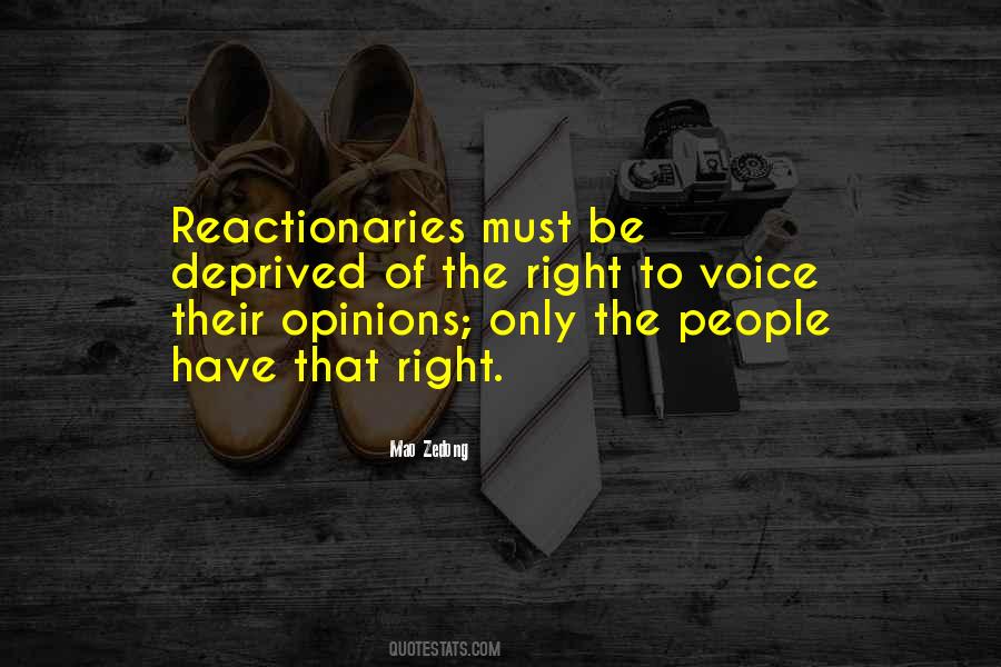 Voice Your Opinion Quotes #537008