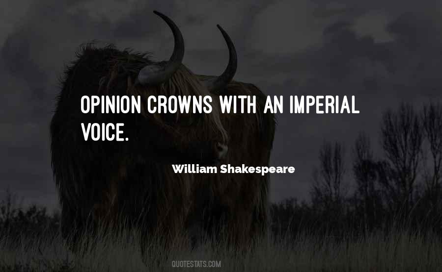 Voice Your Opinion Quotes #874799