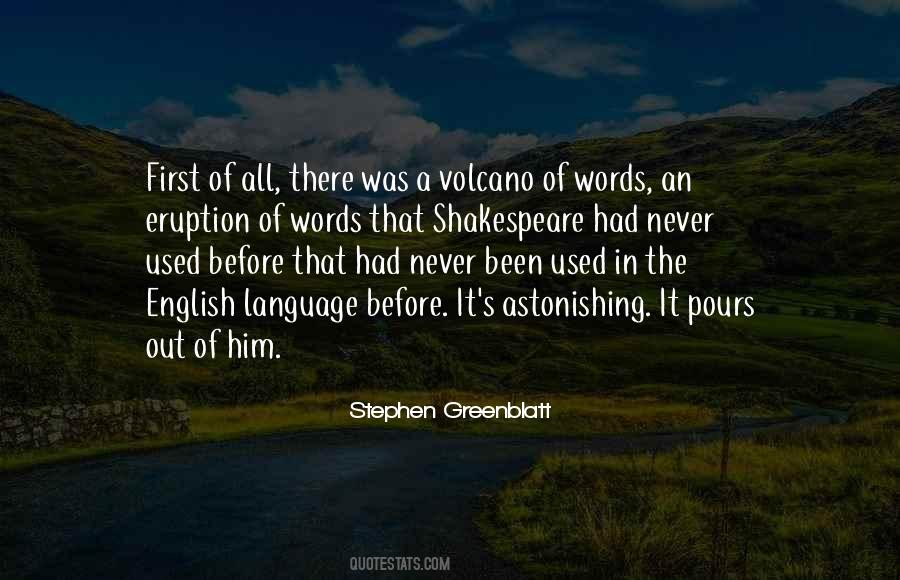 Volcano Quotes #1094117