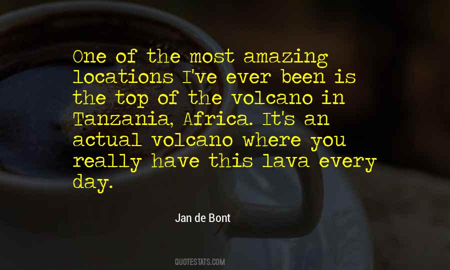 Volcano Quotes #899830