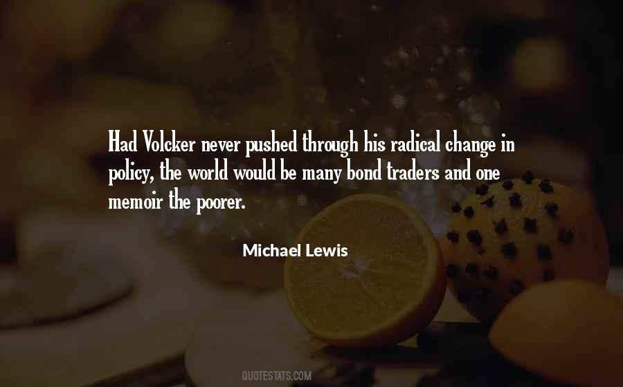 Volcker Quotes #1480798