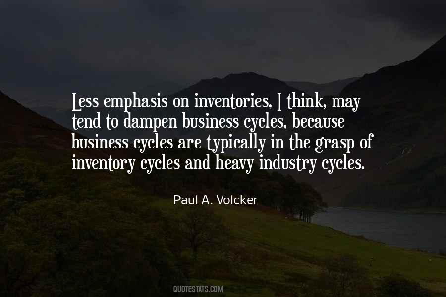 Volcker Quotes #1734640