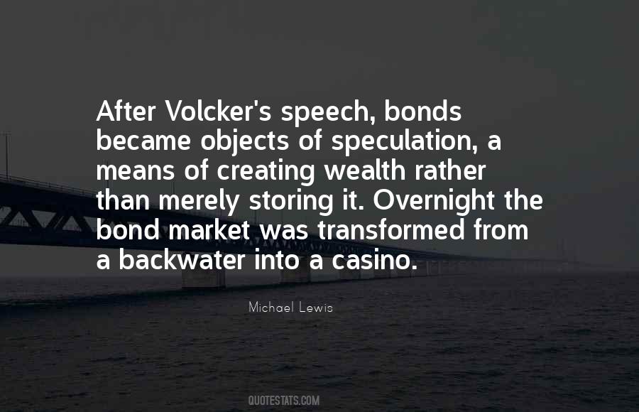 Volcker Quotes #666584