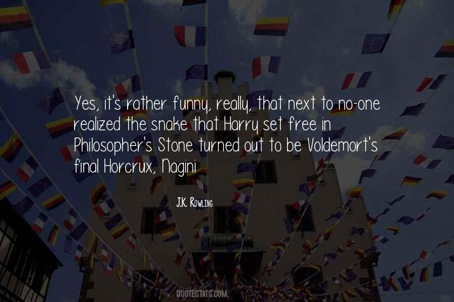 Voldemort Nagini Quotes #37708