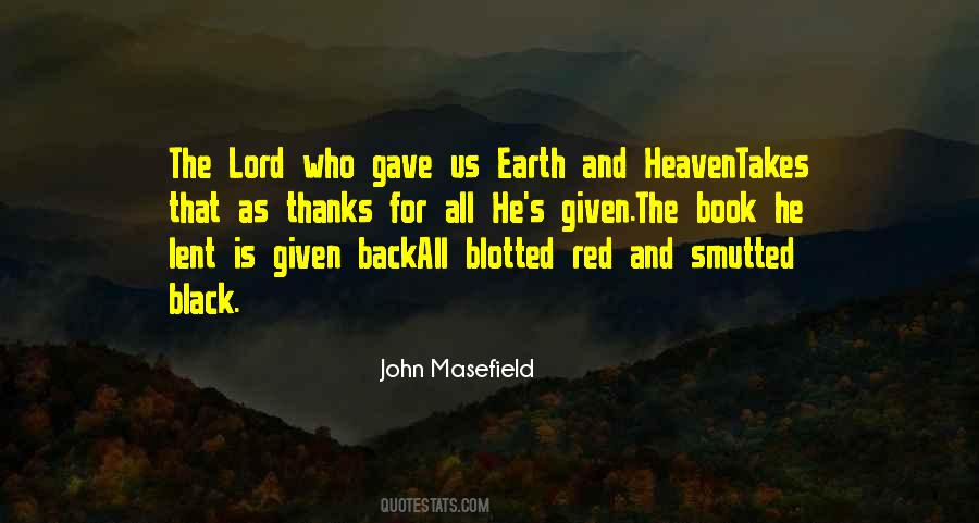 Quotes About Earth And Heaven #1456677