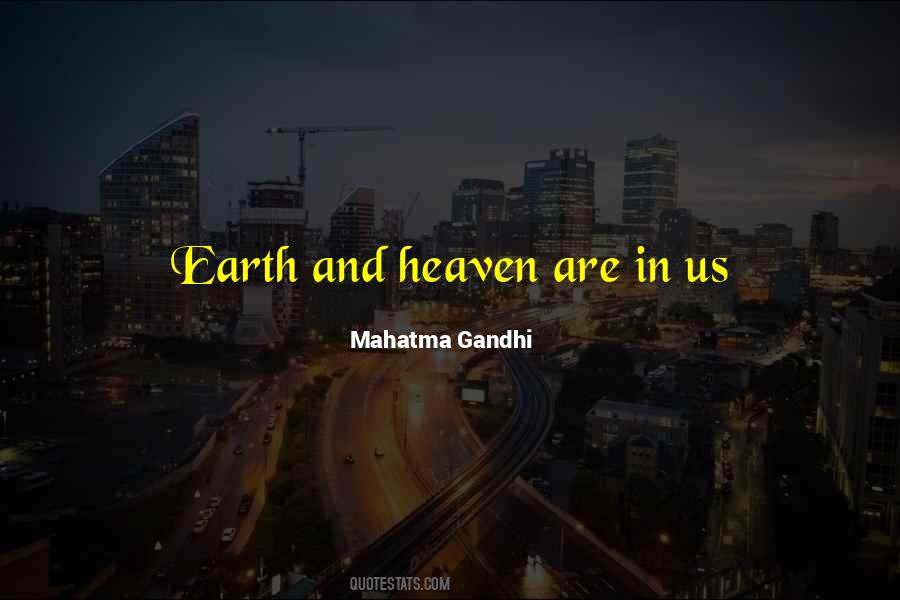 Quotes About Earth And Heaven #1664629