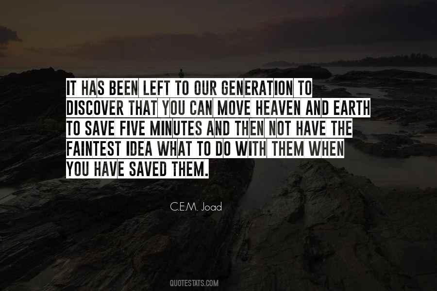 Quotes About Earth And Heaven #9652