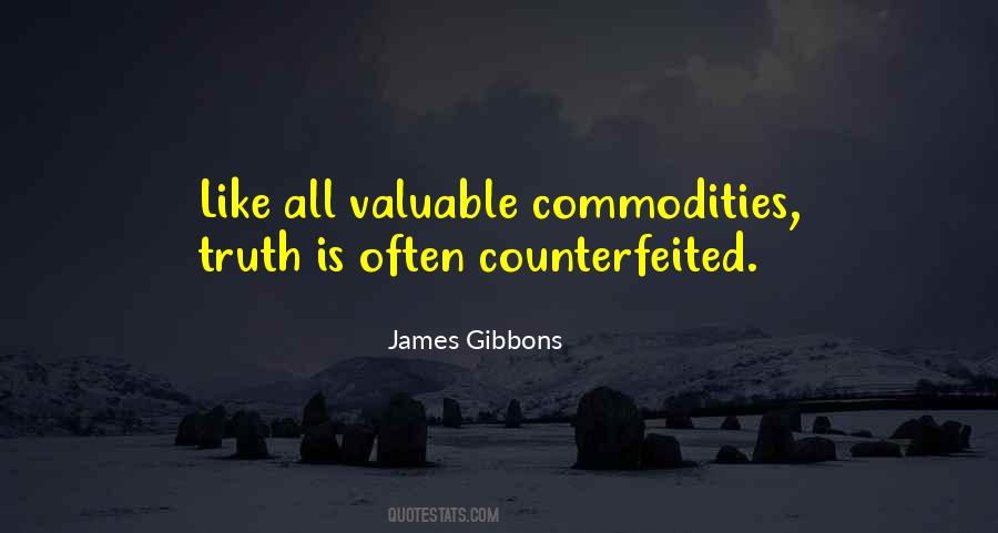 Quotes About Commodities #778874