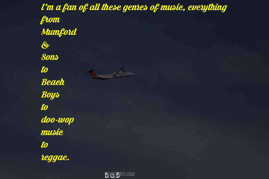 Quotes About Genres #1244708