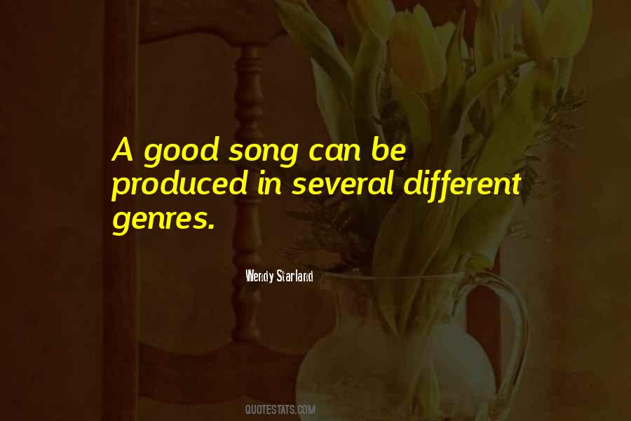 Quotes About Genres #1297306