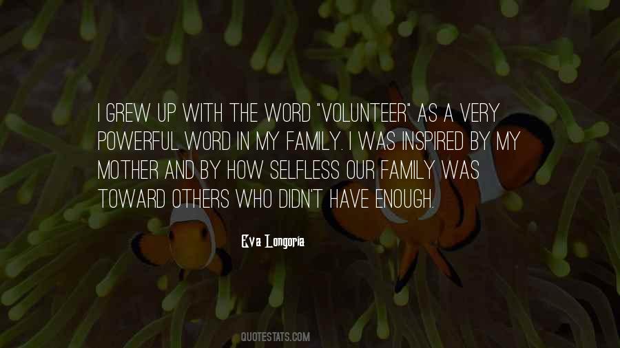 Volunteer Quotes #1270918