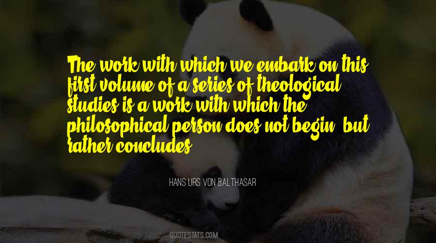 Von Balthasar Quotes #1309698