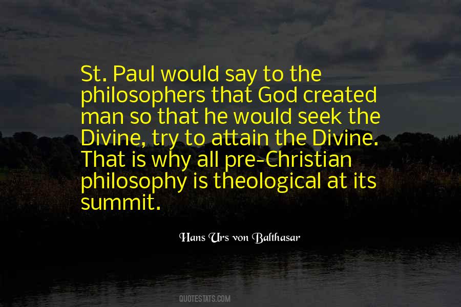 Von Balthasar Quotes #1340594