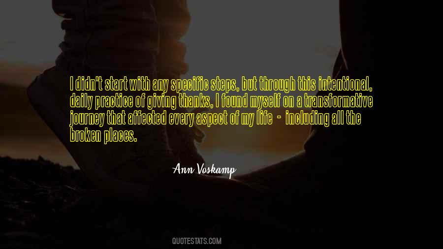 Voskamp Quotes #451407