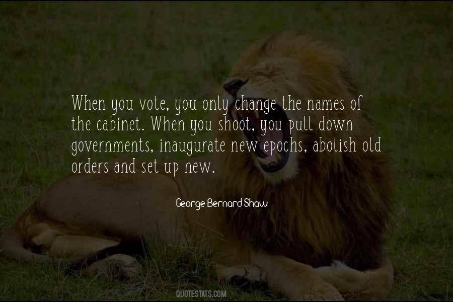 Vote For Change Quotes #1738091
