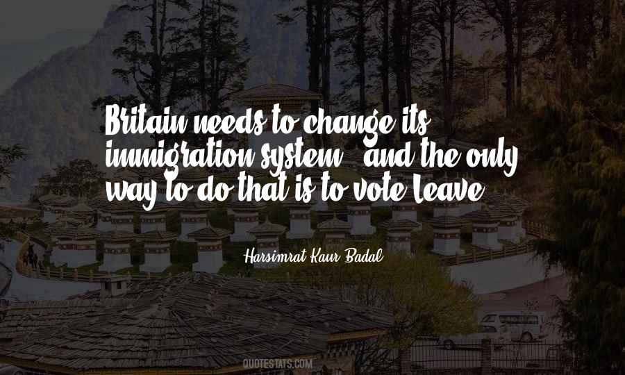 Vote For Change Quotes #222517