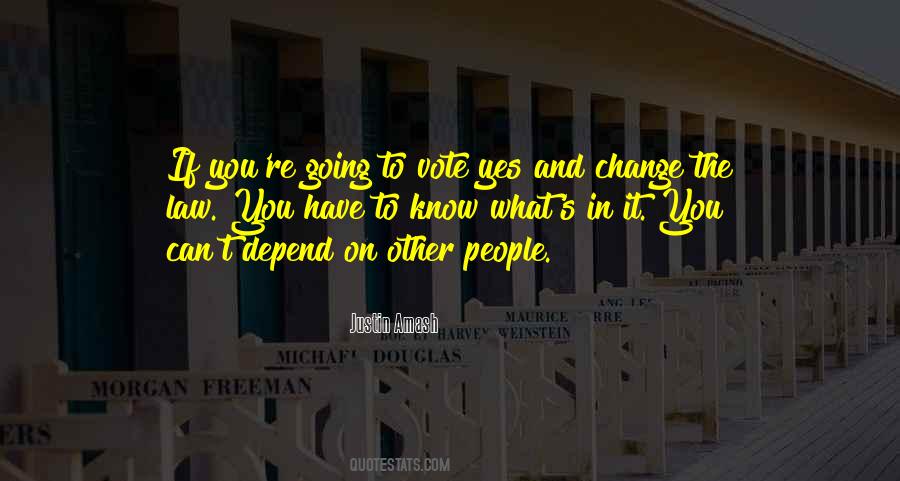 Vote For Change Quotes #845050