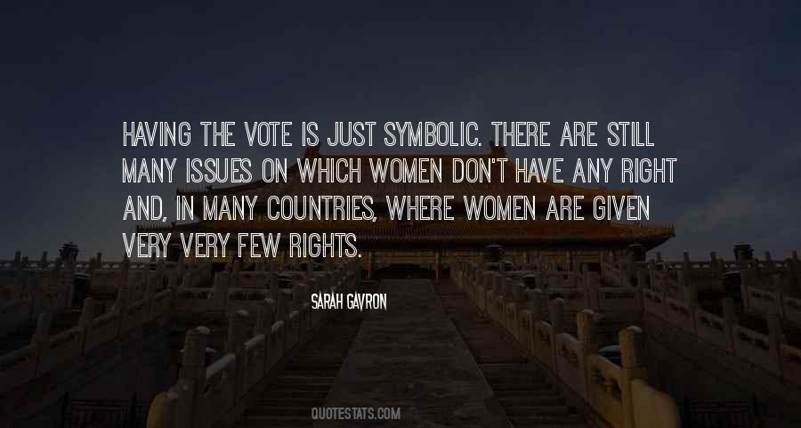 Vote Right Quotes #201735