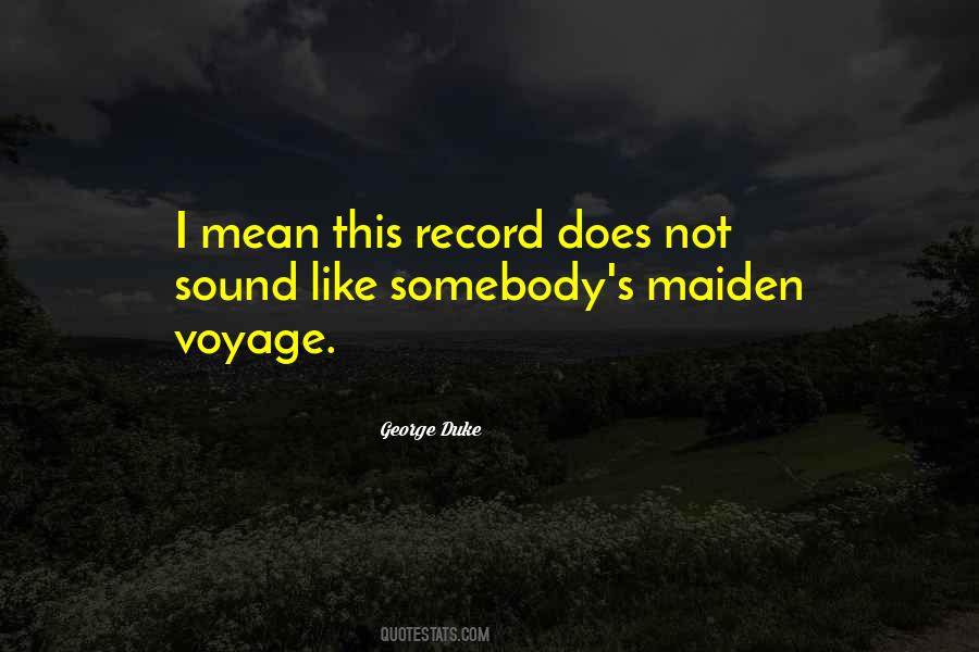 Voyage Quotes #1201051