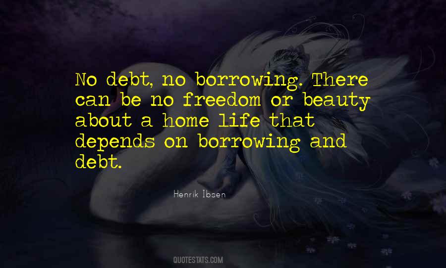 Quotes About Borrowing #1643334