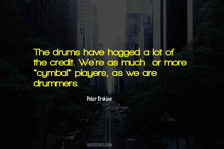 Quotes About Cymbals #1678393