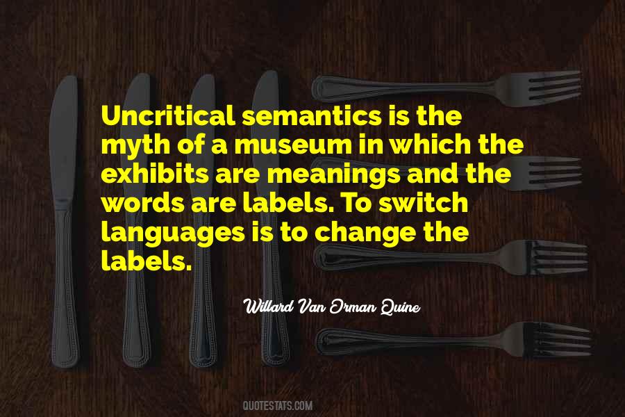W.v.o. Quine Quotes #270382