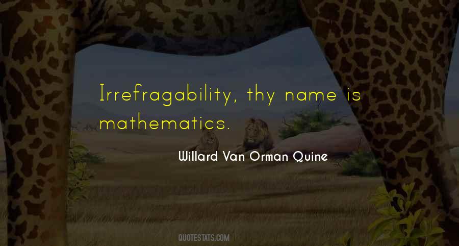 W.v.o. Quine Quotes #65446