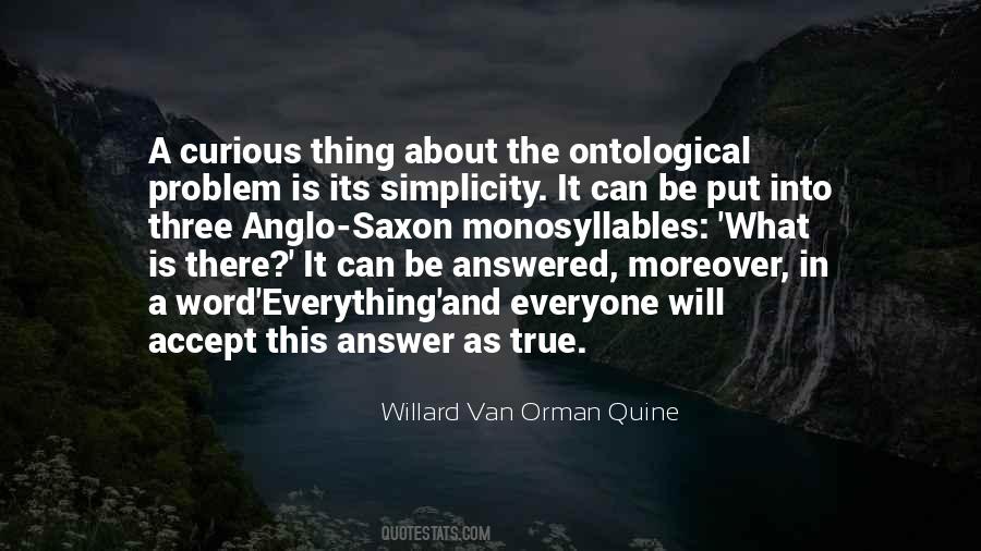 W.v.o. Quine Quotes #681531