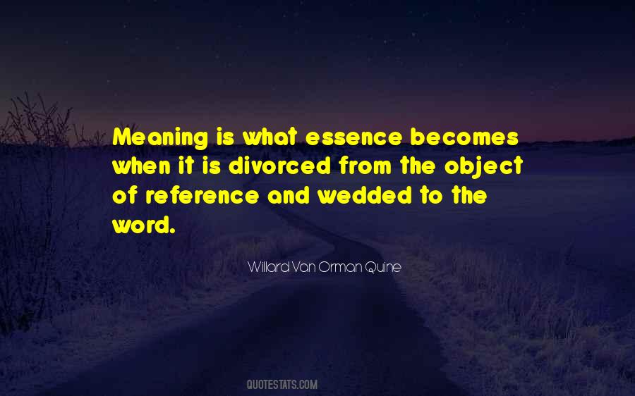 W.v.o. Quine Quotes #722974