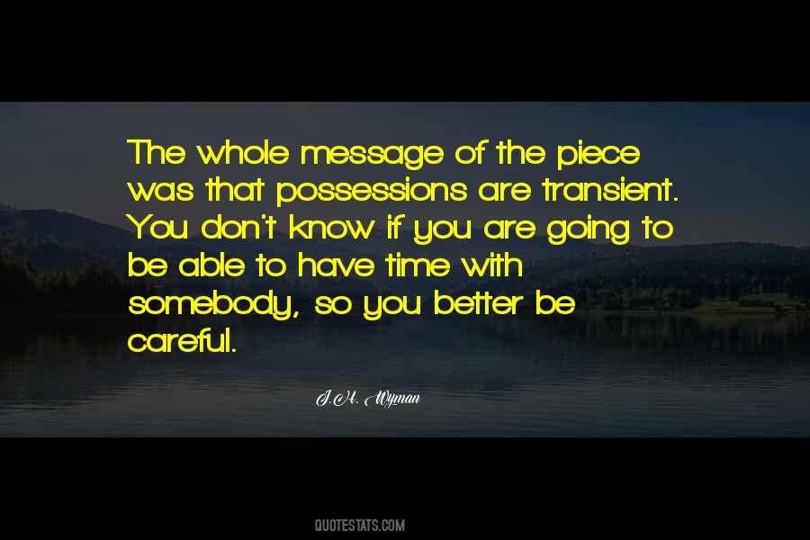 Quotes About Transient #1318267