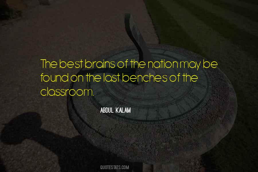 Quotes About Benches #1545526