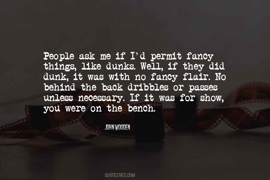 Quotes About Benches #427691