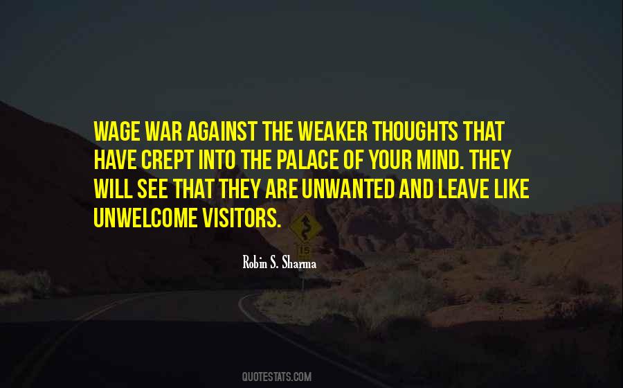 Wage War Quotes #274366