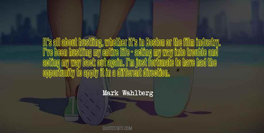 Wahlberg Quotes #885033